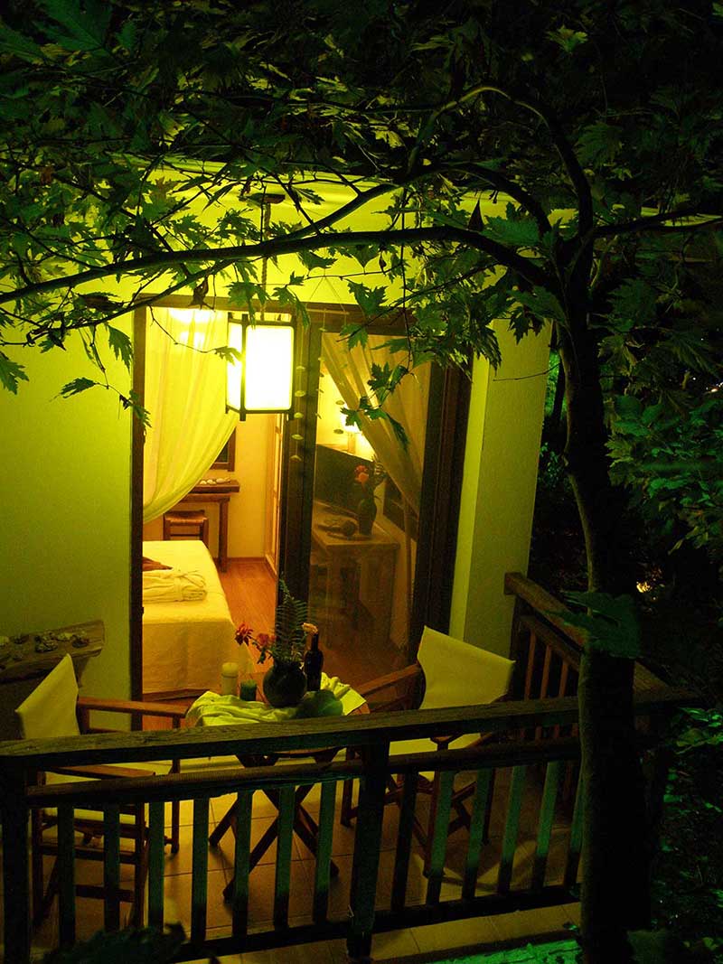 Deluxe double studio 9 - Το μπαλκόνι του δίκλινου δωματίου