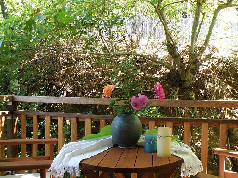 Deluxe double studio 9 - Το μπαλκόνι του δίκλινου δωματίου